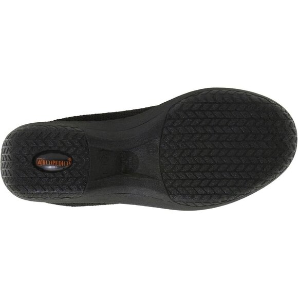 NEW Arcopedico Women LS Knit Black Lace Up Sneaker Dress Shoes - Picture 4 of 4